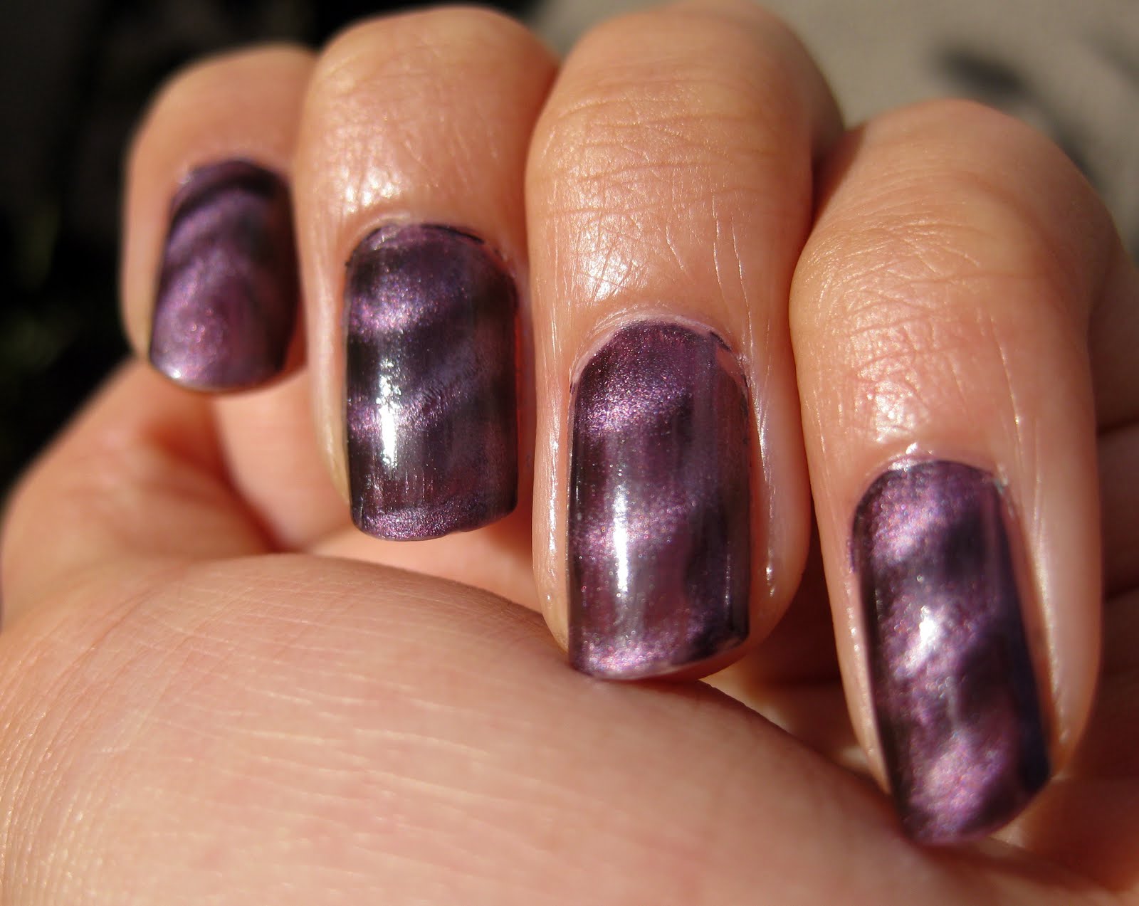 Acrylic Nail Designs with Magnetic Nail Polish - wide 2