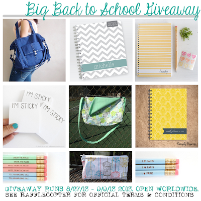 Big Back to School Giveaway