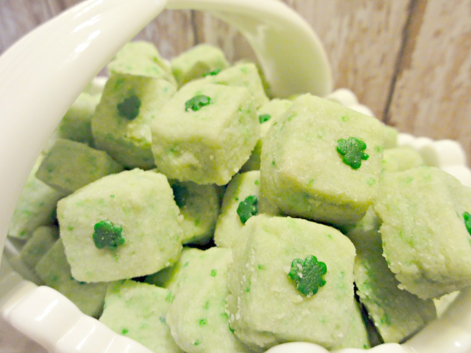 st pattys day shortbread cookies