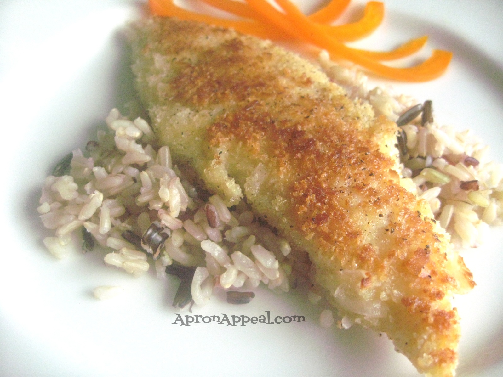 Apron Appeal Coconut Encrusted Tilapia