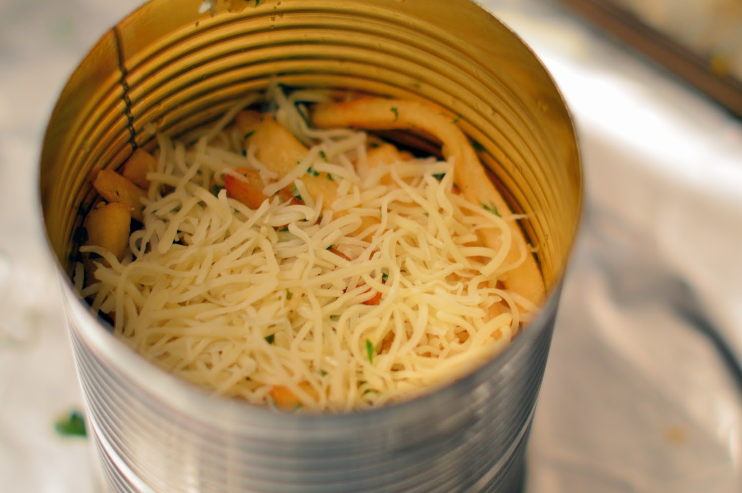 Garlic Parsley French Fry Tower Savory Experiments
