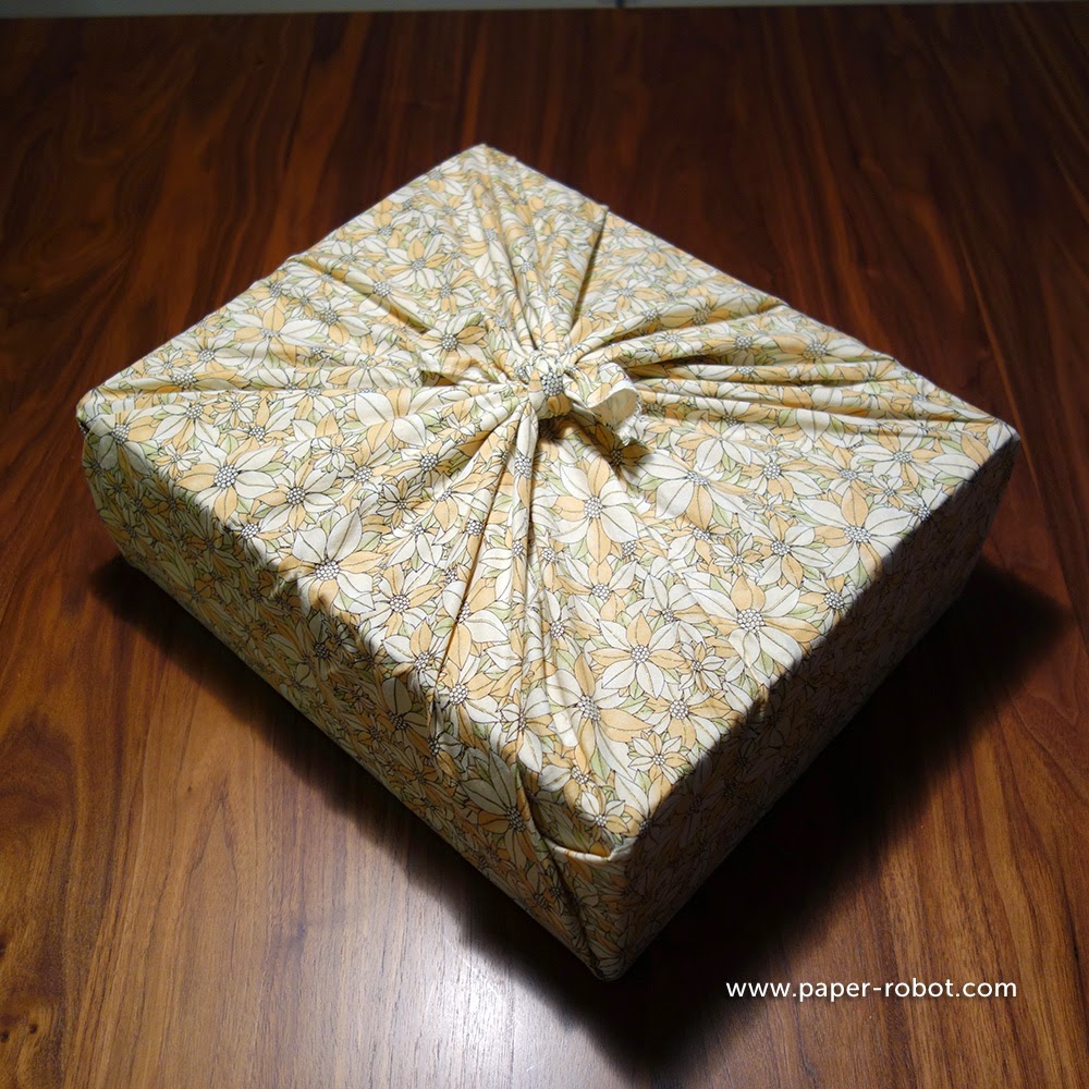 Paper Robot Furoshiki Cloth Wrapping Paper