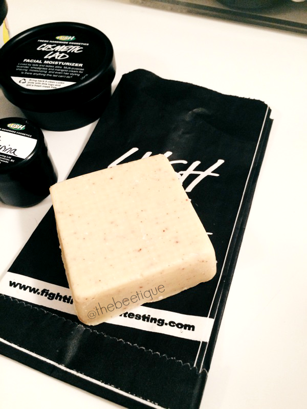 The Beetique LUSH » Buffy for Bumpy Skin
