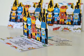 handmade avengers_invitations, superhero_invitations