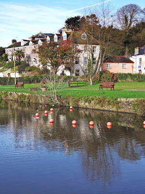 Pentewan Village, Cornwall in Autumn