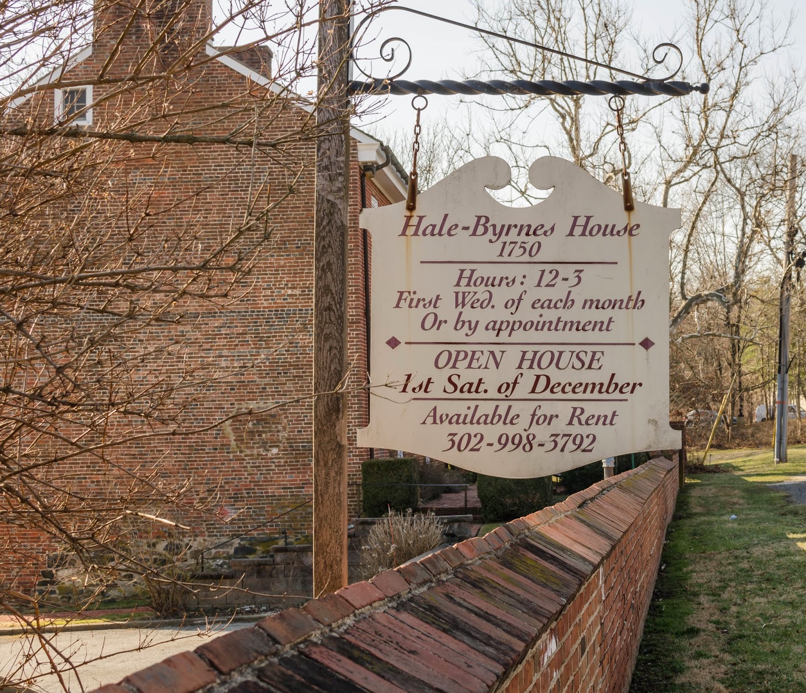 Lower Red Clay Valley Hale Byrnes House c1750 Stanton, De.