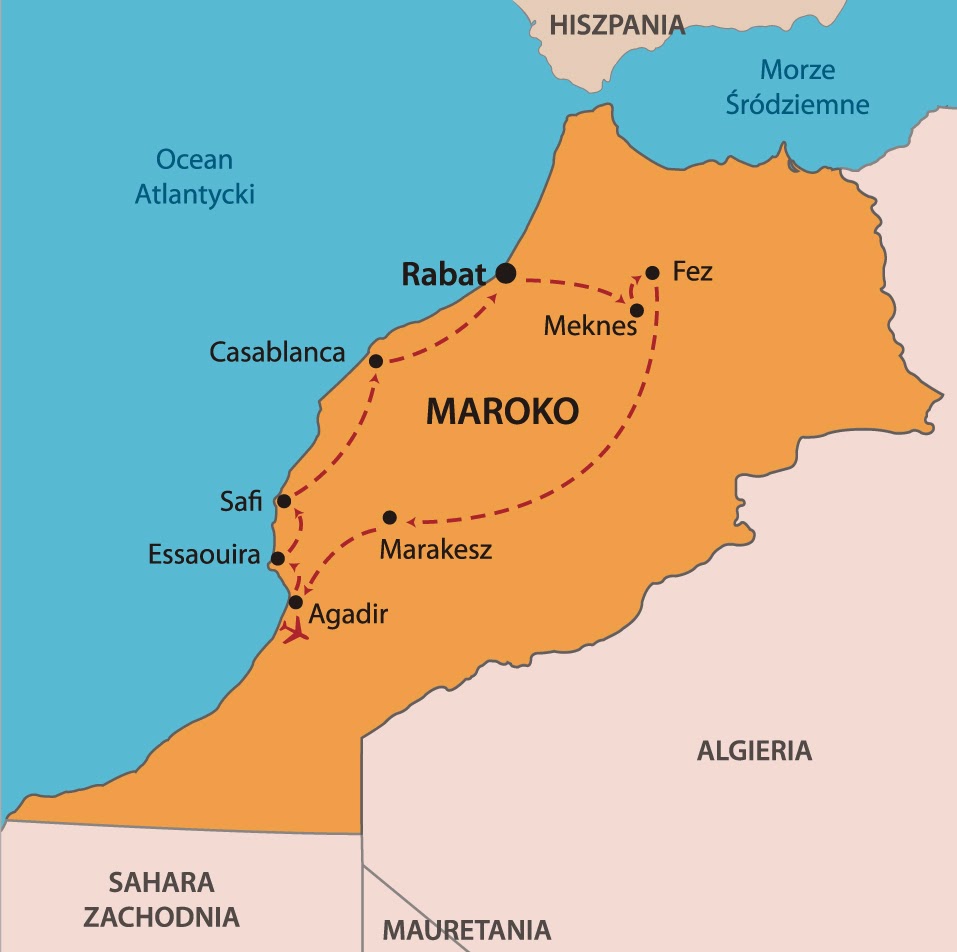 maroko mapa Svatava Hejtmánková   Google+ maroko mapa