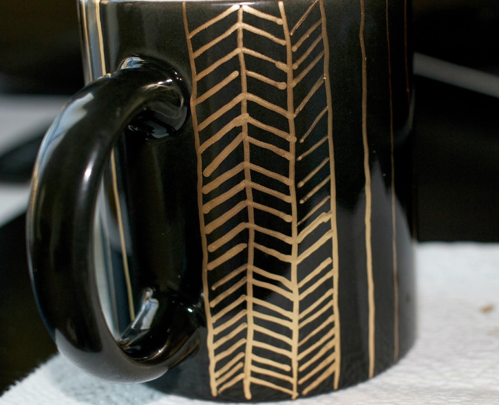 DIY Paint Pen Mug Taylor Allan Photography