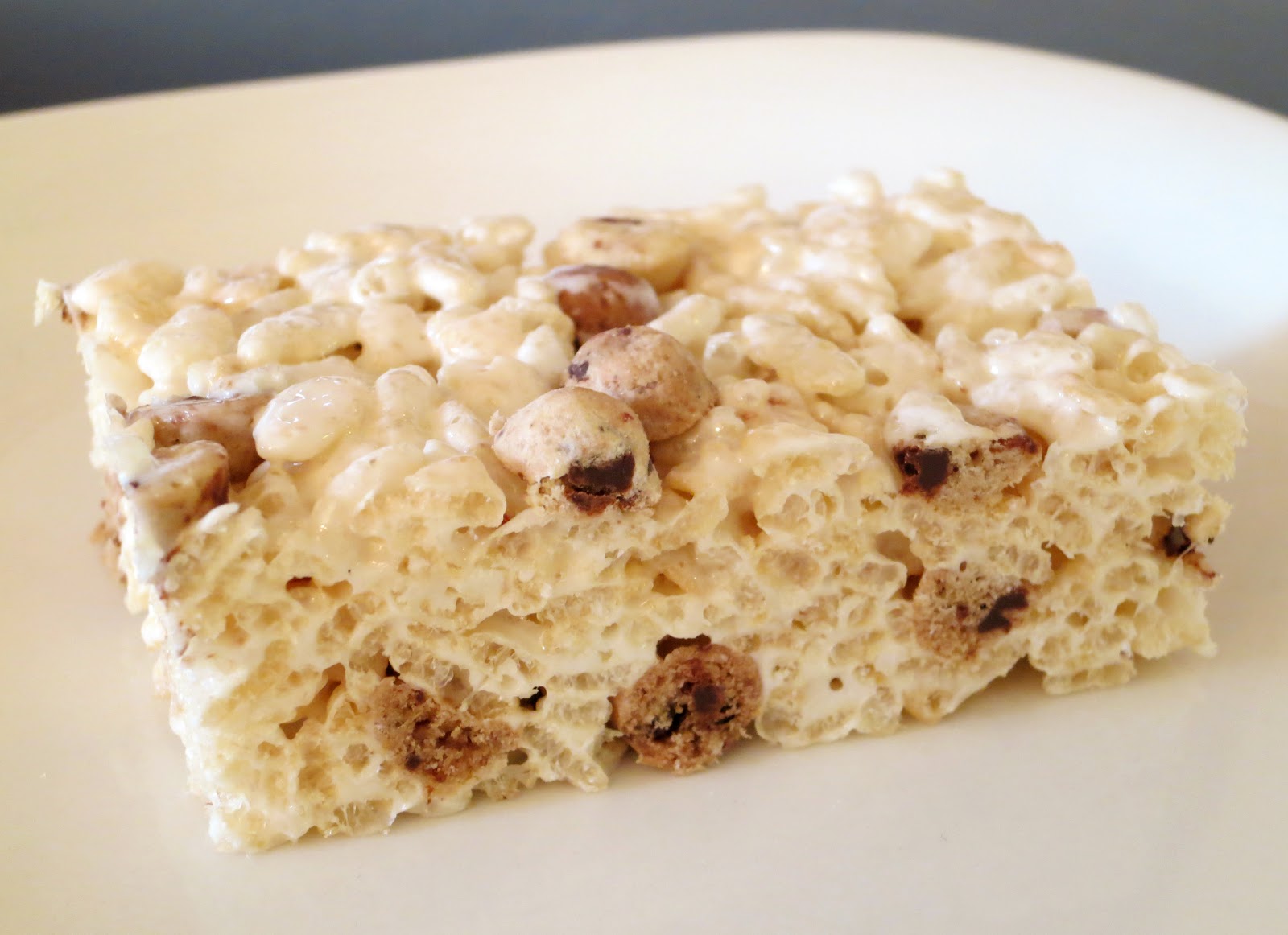 Chips That Pass in the Night Chocolate Chip Cookie Cereal Treats