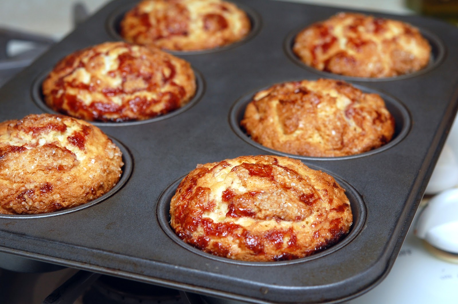 STRAWBERRY CREAM CHEESE JAM MUFFINS Hugs and Cookies XOXO