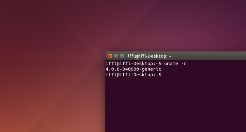 Kernel Linux 4.0 in Ubuntu