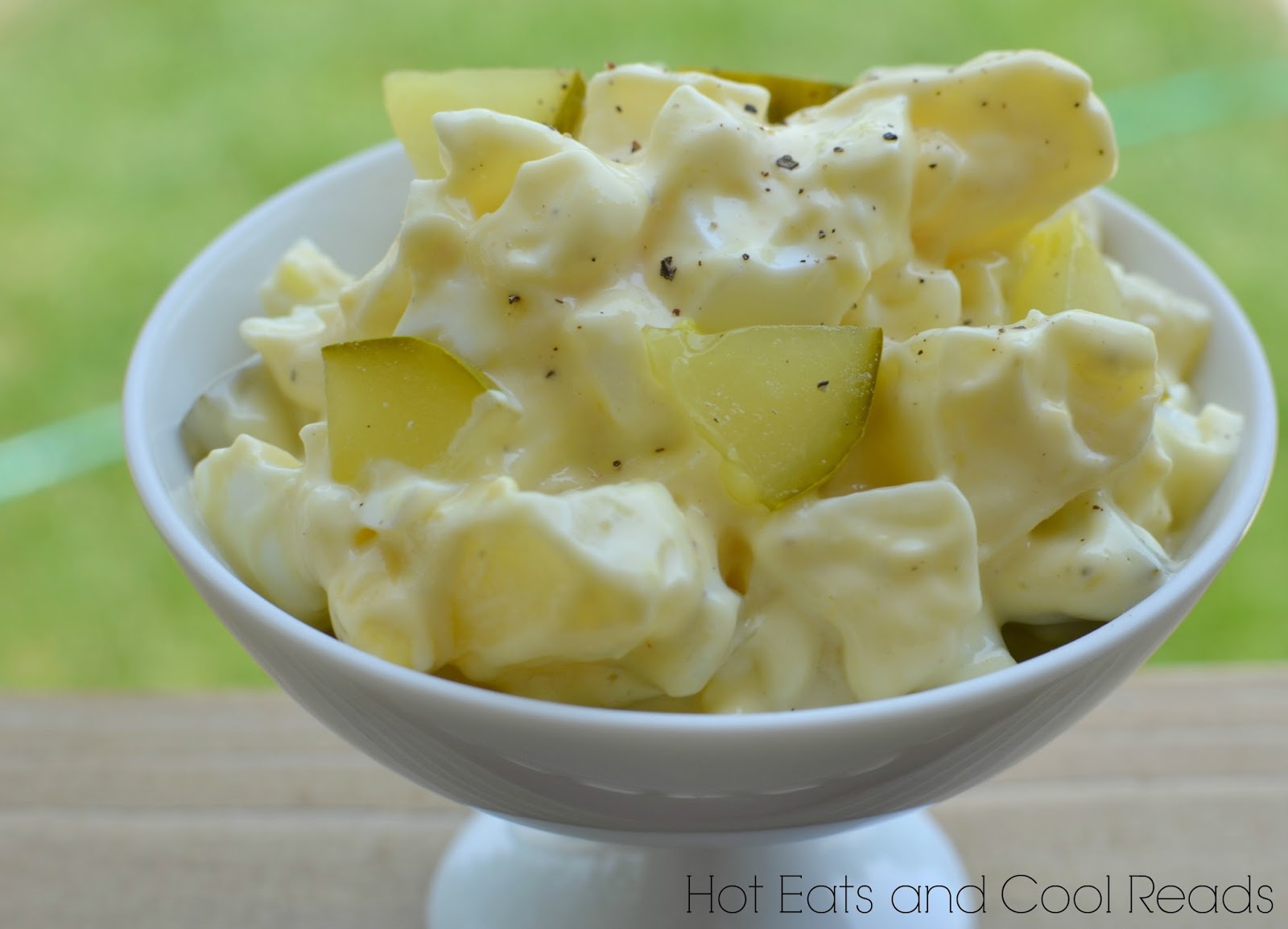 Hot Eats and Cool Reads Dill Pickle Potato Salad Recipe