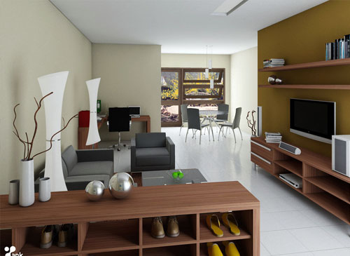 HOME DECOR: Interior ruang tamu kayu ( The interior of the living room
