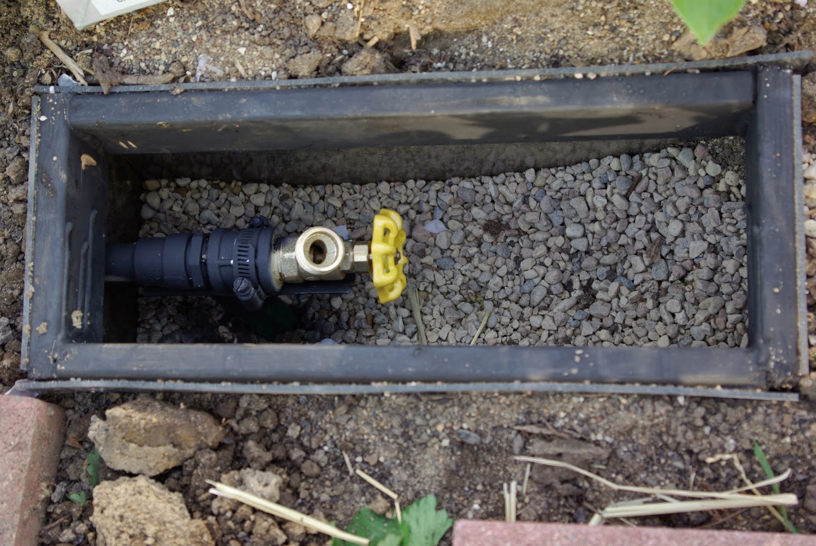 Garden Rambles Running a Temporary Water Line