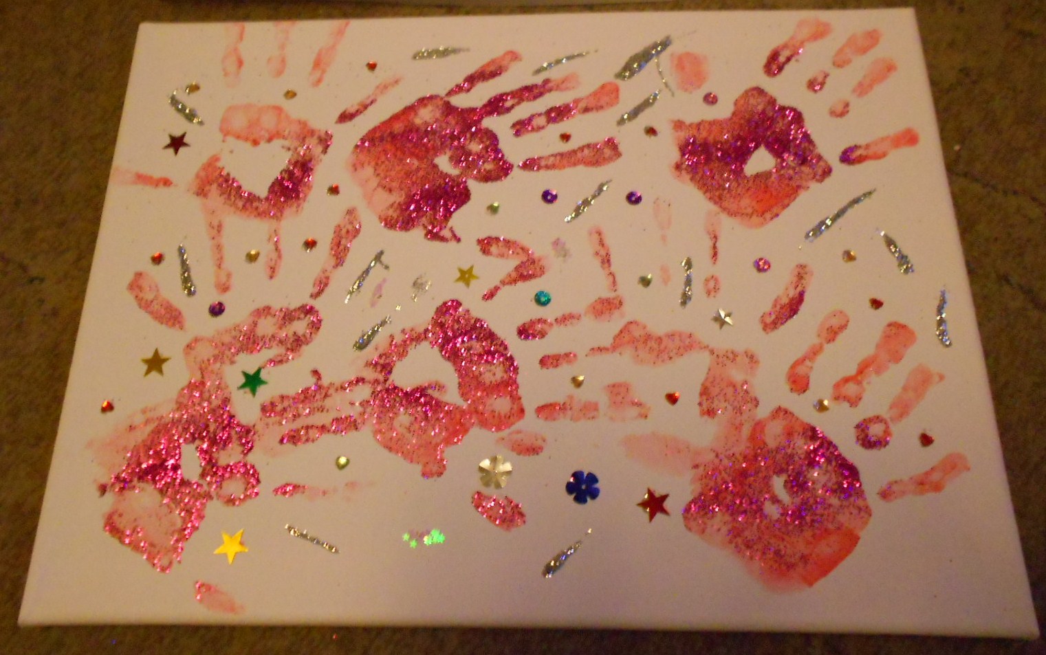 James&May Arts and Crafts Blog Children's Handprint craft