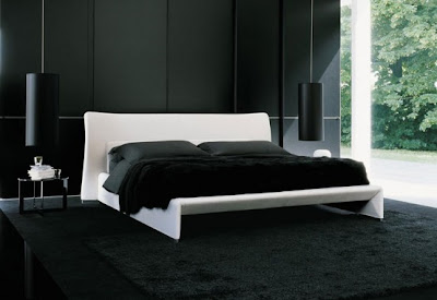 Decoracion Diseño: Decoración de dormitorio en Blanco y Negro