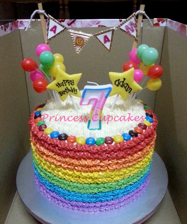 Princess Cupcakes: Happy 7th Birthday Adam Princess Cupcakes: Happy 7th Birthday Adam