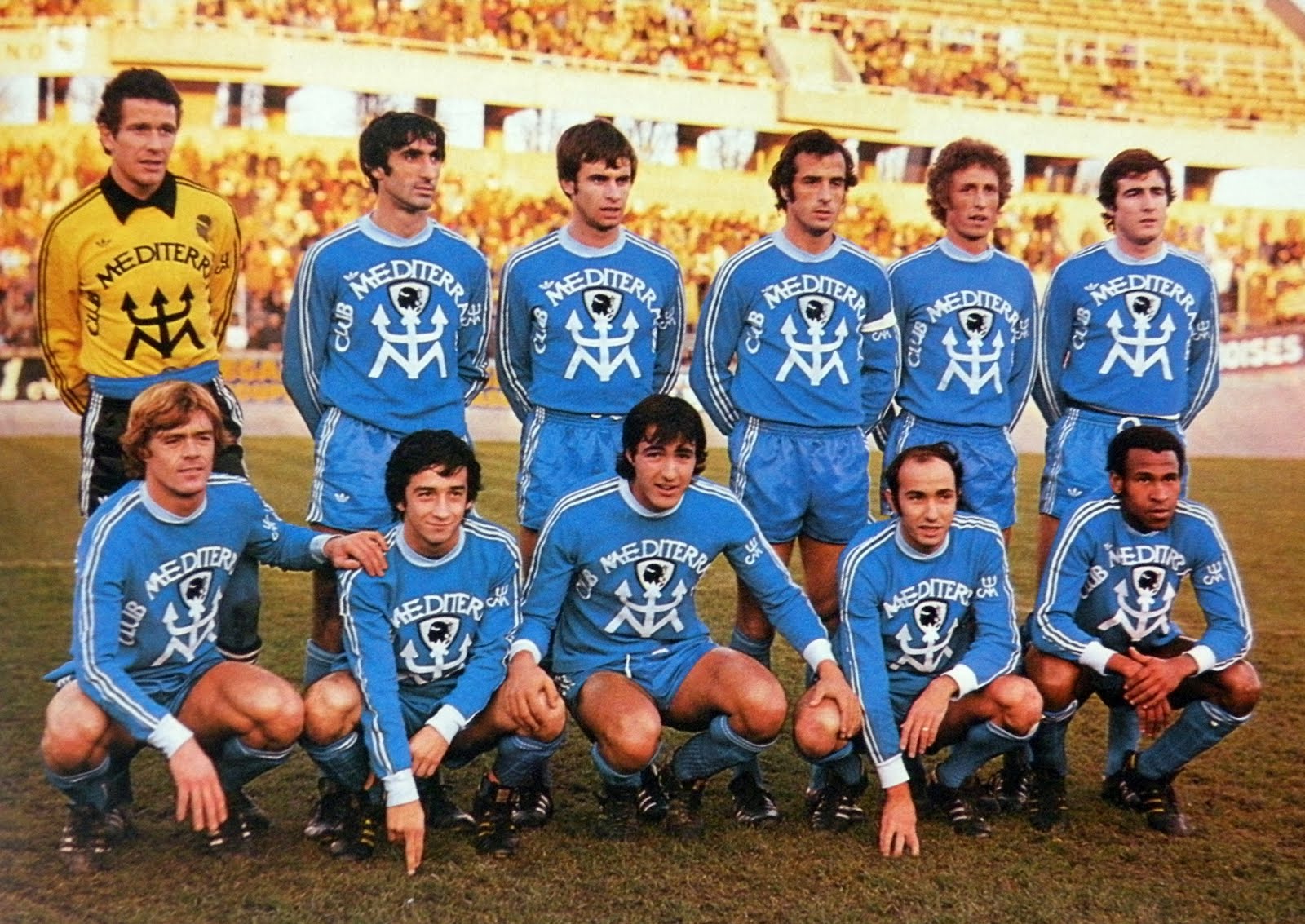 Botões para Sempre Sporting Club de Bastia 197778 Córsega França