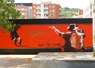 Michael en el arte urbano Heal+the+world+MJ