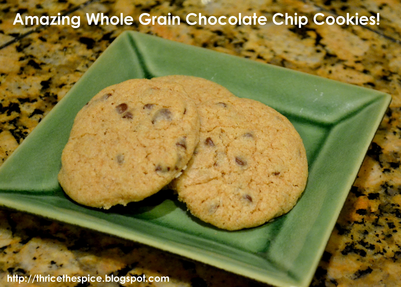 ThriceTheSpice Amazing 100 Whole Grain Chocolate Chip Cookies