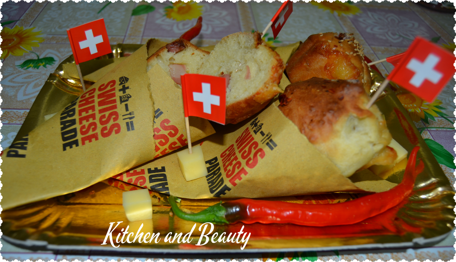 Kitchen and Beauty Mongolfiere con mortadella e gruyere