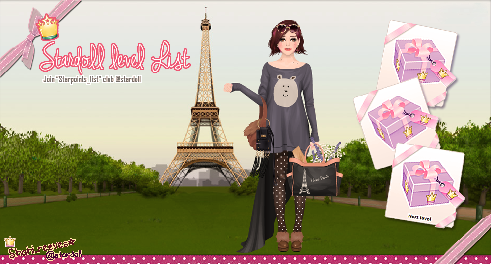 ★~StarDoll level List~★