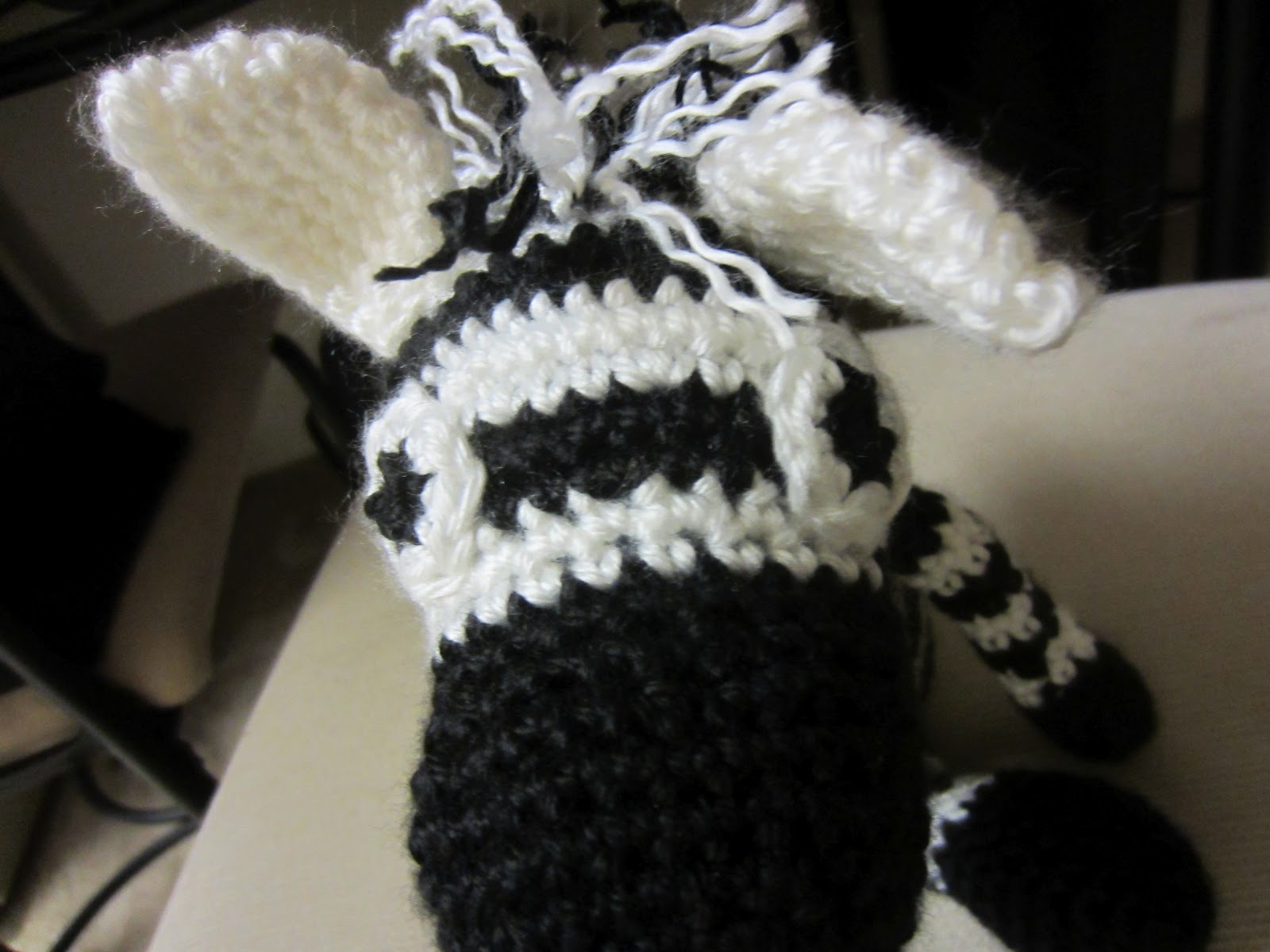 Olena's Crafts Amigurumi Zebra Toy Free Crochet Pattern