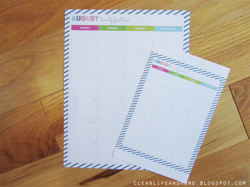 Clean Life and Home How to Resize a Letter Size Printable!