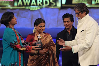 Shahrukh, Deepika & Vidya at Colors Screen Awards-2013