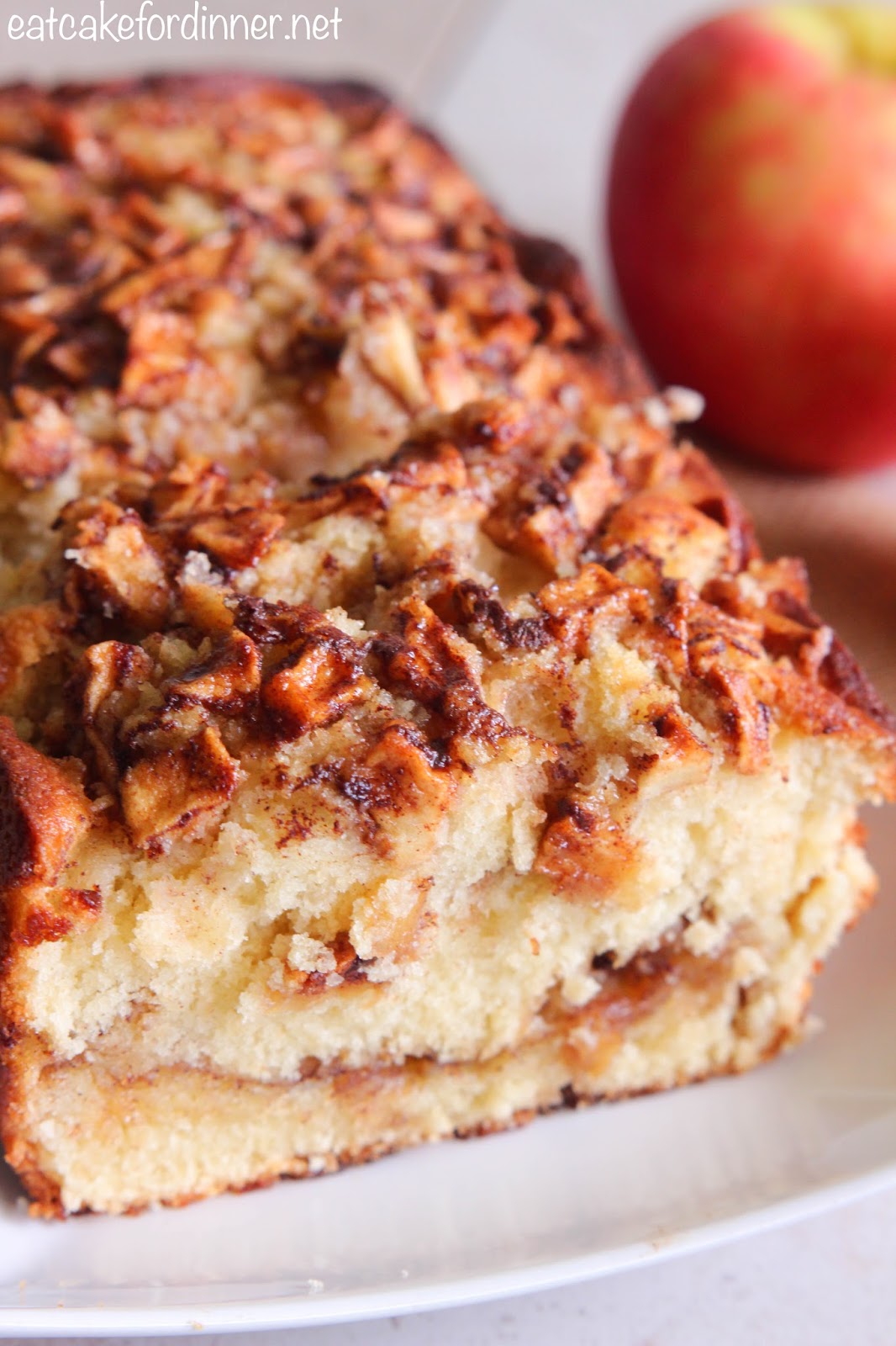 Eat Cake For Dinner Apple Cinnamon White Cake
