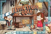 Gravity Falls golf con cosas del ático
