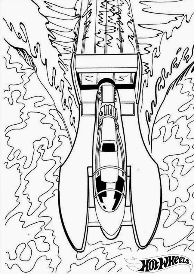 Hot Wheels Coloring Pages 11