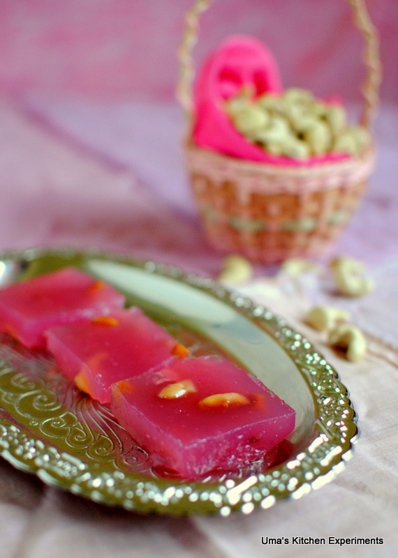 Corn Flour Halwa / Karachi Halwa Indian Curry Trail