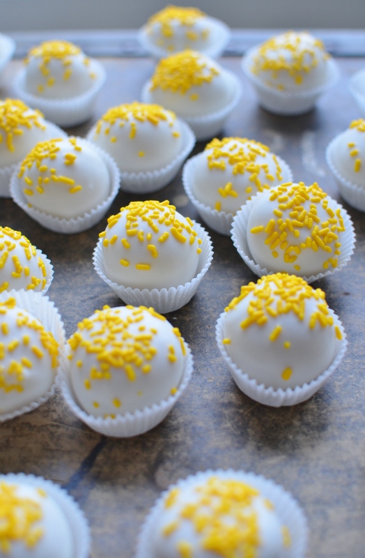 For the Love of Dessert Lemon Cake Balls