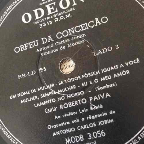 Música de 1956  - Violão Luiz Bonfá - Orquestra e Regência de Tom Jobim na peça Orfeu da conceicao