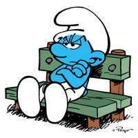 SMURFS' VILLAGE: GROUCHY SMURF