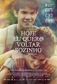 Hoje Eu Quero Voltar Sozinho - poster do filme