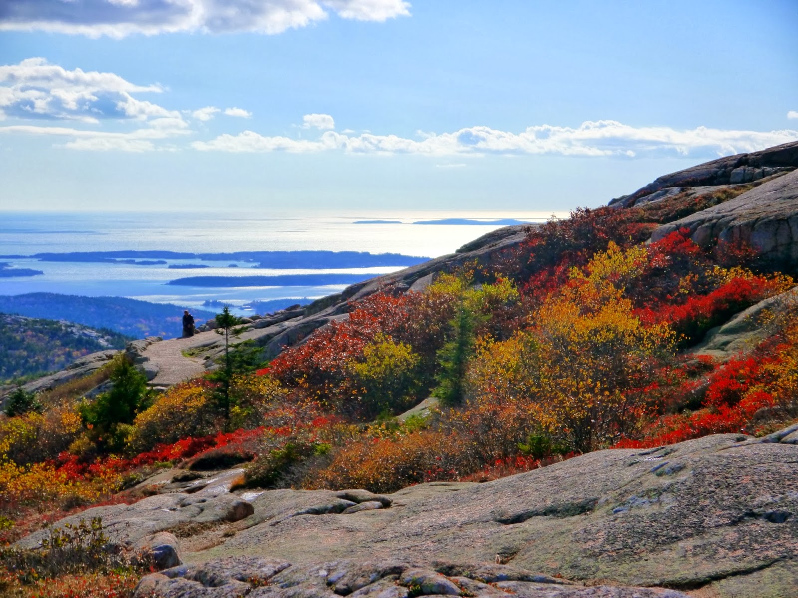 American Travel Journal Cadillac Mountain Acadia National Park