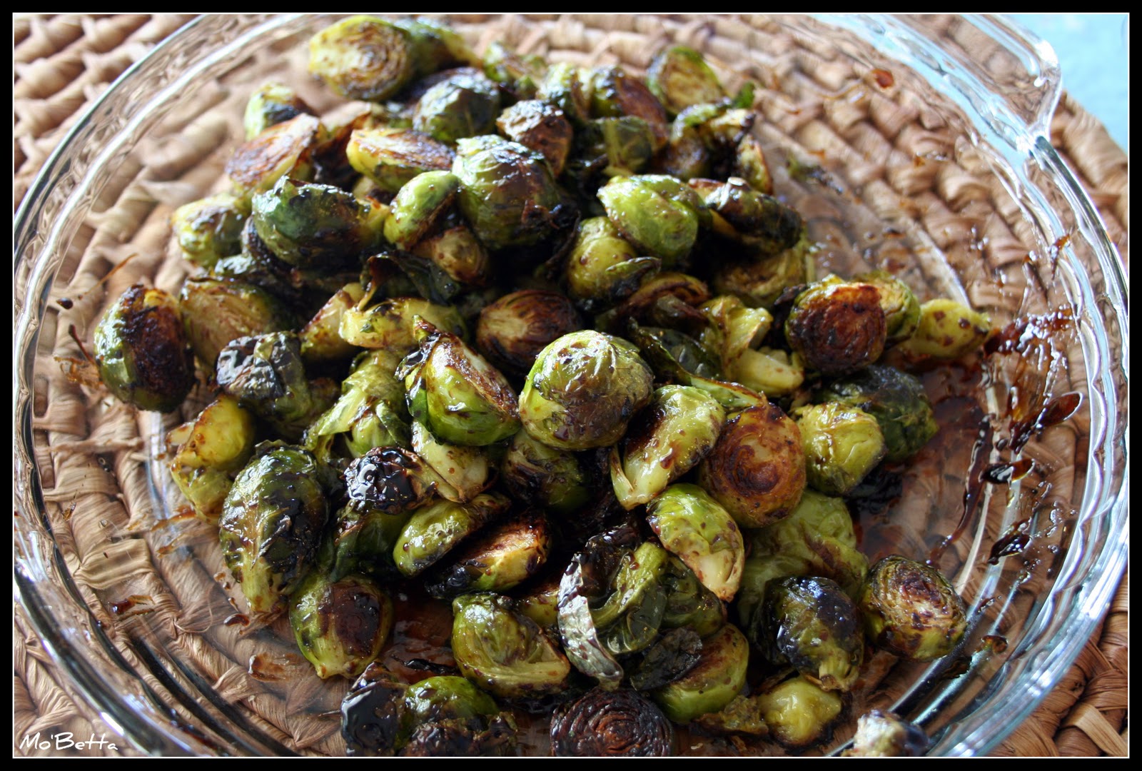Makin' it Mo' Betta Brussels Sprouts with a Balsamic Vinegar Reduction