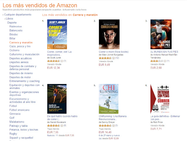 AMAZON, EL MUNDO EN TUS PIES, LIBRO, MADRIÑAN, CORRER, ULTRAFONDO, EBOOK