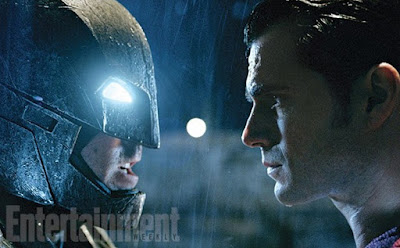 Ben Affleck and Henry Cavill face off in Batman V Superman