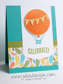 Stampin' Up! Celebrate Today Card Kit -- 2015 Occasions Catalog  www.juliedavison.com #stampinup