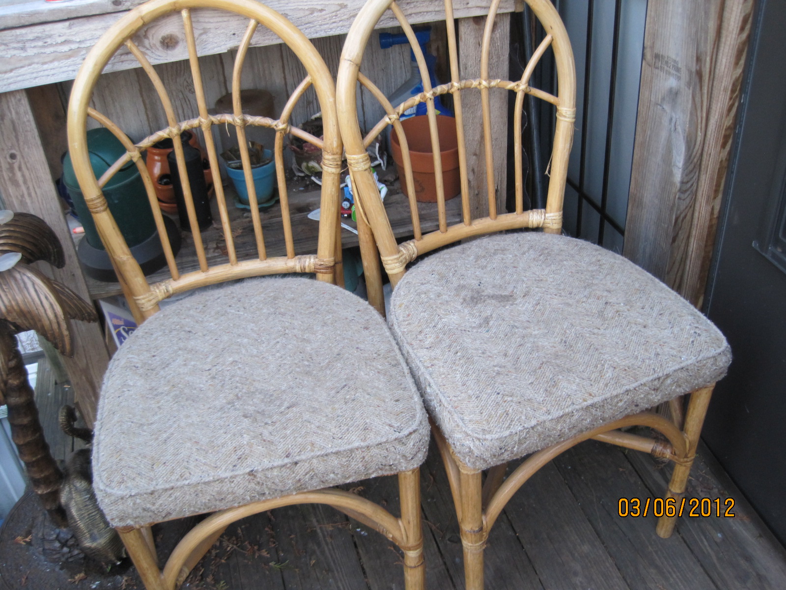 RepurposedRestorations Bamboo chairs