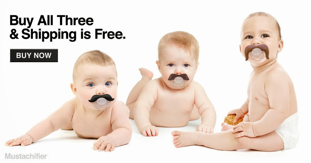 mustache pacifier target