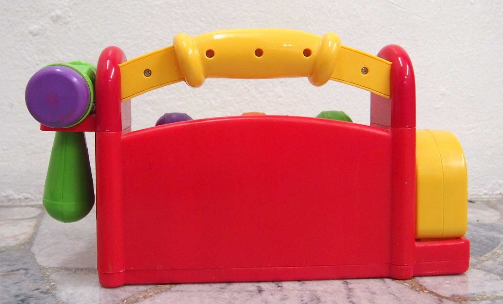 JuaiMurah Fisher Price ABC/123 Tool Bench Hammer