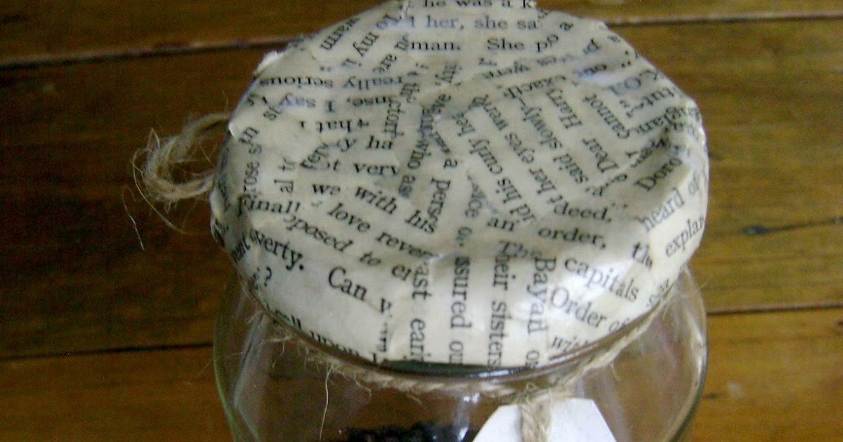 Candykins Crafts How To Decoupage Jar Lids