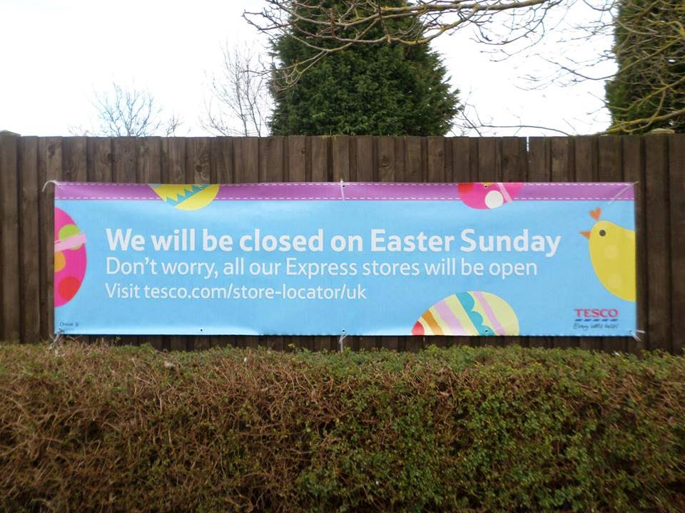 Martin Brookes Oakham Rutland Tesco Oakham Easter 2015