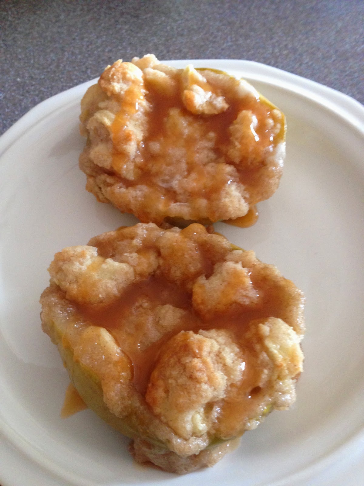 Tastefullysue Nana's Apple Cake Baked Apples