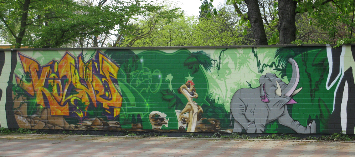 Street Art In Berlin 54 Berlin Du Bist Wunderbar Unbekannte