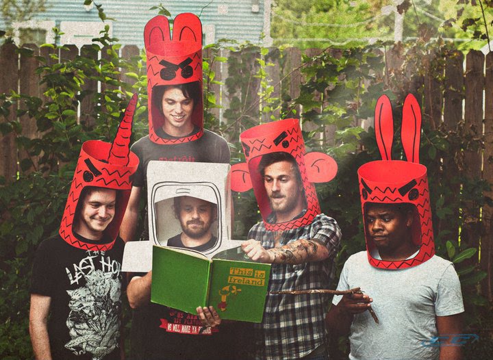 The Skies Revolt - Some Kind of Cosmonaut 2012 band members funny pic